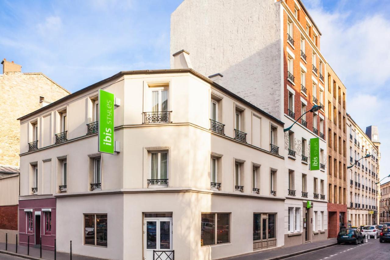 Hotel Ibis Styles Paris Mairie De Clichy Exterior foto